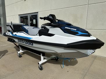 2023 SEA DOO FishPro SPORT 170 with Sound System  iDF  in a White - Gulfstream Blue exterior color. Cross Country Powersports 732-491-2900 crosscountrypowersports.com 