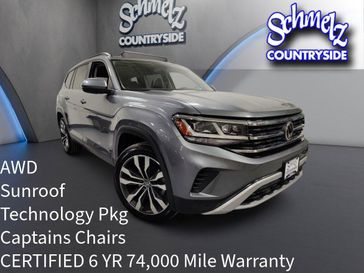 Used 2022 Volkswagen Atlas AWD V6 SE w/Technology/Sunroof