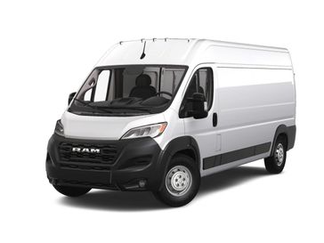 2024 RAM Promaster 2500 Tradesman Cargo Van High Roof 159' Wb in a Bright White Clear Coat exterior color. Watson Ludington Chrysler 231-239-6355 