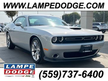 2023 Dodge Challenger Gt in a Triple Nickel exterior color and Blackinterior. Lampe Chrysler Dodge Jeep RAM 559-471-3085 pixelmotiondemo.com 