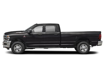 New 2026 RAM 3500 Tradesman in a Diamond Black Crystal Pearl Coat exterior color and Blackinterior. Perkins La Junta 719-383-2250 perkinslajunta.com 