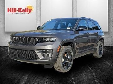2024 Jeep Grand Cherokee Altitude X 4x4 in a Baltic Gray Metallic Clear Coat exterior color and Global Blackinterior. Hill-Kelly Dodge (850) 786-2130 hillkellydodge.com 