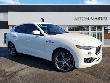 2023 Maserati Levante GT in a White exterior color and Redinterior. Glenview Luxury Imports 847-904-1233 glenviewluxuryimports.com 