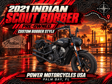 Used 2021 Indian Motorcycle Scout Bobber 