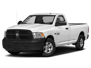 2023 RAM 1500 Classic Tradesman in a Bright White Clear Coat exterior color and Diesel Gray/Blackinterior. Victor Chrysler Dodge Jeep Ram 585-236-4391 victorcdjr.com 