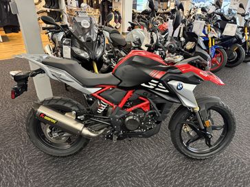 2024 BMW G 310 GS RACING RED  in a RED exterior color. Cascade Moto Eugene 541-338-0269 cascademotoeugene.com 