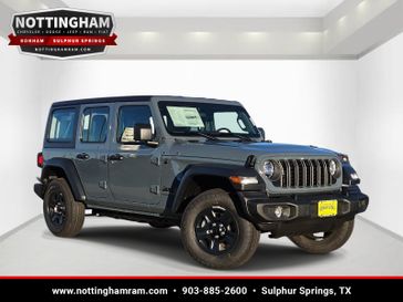 New 2026 Jeep Wrangler 4-door Sport