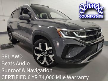 Used 2023 Volkswagen Taos SEL AWD w/Sunroof/Beats/Nav