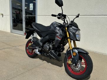 2024 Kawasaki Z125 PRO in a Cypher Camo Gray//Metallic Matte Carbon Gray exterior color. Cross Country Powersports 732-491-2900 crosscountrypowersports.com 