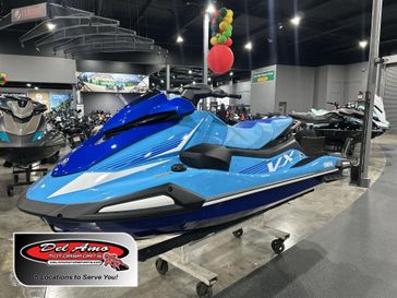 2025 Yamaha VX DELUXE W/AUDIO  in a CYAN/AZURE BLUE exterior color. Del Amo Motorsports of Redondo Beach (424) 390-7811 delamomotorsports.com 