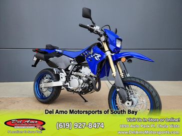 2024 Suzuki DR-Z400SMM4  in a BLUE exterior color. Del Amo Motorsports of South Bay (619) 547-1937 delamomotorsports.com 