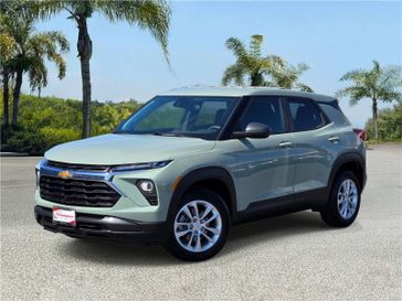 Used 2025 Chevrolet TrailBlazer FWD 4dr LS in a Cacti Green exterior color and Jet Blackinterior. Southbay Chrysler Jeep Dodge Ram (424) 404-5521 pixelmotiondemo.com 