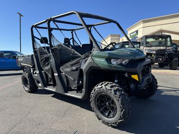 2023 CAN-AM DEFENDER MAX DPS HD7 TUNDRA GREEN in a GREEN exterior color. Family PowerSports (877) 886-1997 familypowersports.com 