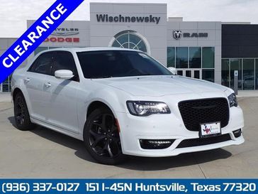 2023 Chrysler 300 Touring L Rwd in a Bright White exterior color and Blackinterior. Wischnewsky Dodge 936-755-5310 wischnewskydodge.com 