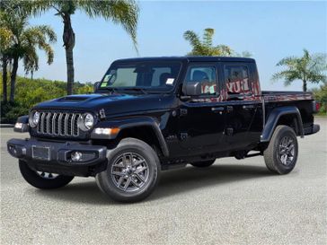 New 2026 Jeep Gladiator Sport S 4x4 in a Black Clear Coat exterior color and Blackinterior. Southbay Chrysler Jeep Dodge Ram (424) 404-5521 pixelmotiondemo.com 