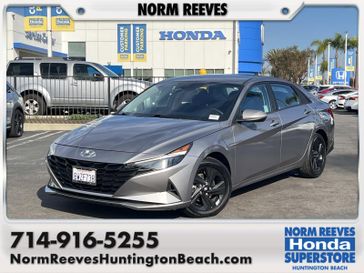 Used 2021 Hyundai Elantra Hybrid Blue
