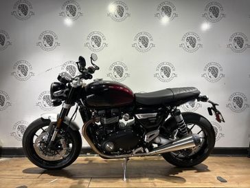 2024 Triumph SPEED TWIN 1200  in a PHANTOM RED exterior color. BMW Motorcycles of New Orleans 504-595-6776 motojulia.com 