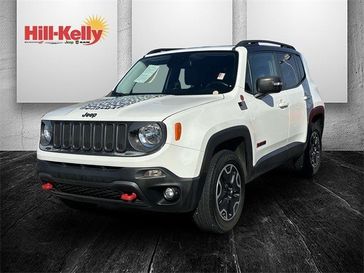 2016 Jeep Renegade Trailhawk in a Alpine White exterior color and Blackinterior. Hill-Kelly Dodge (850) 786-2130 hillkellydodge.com 
