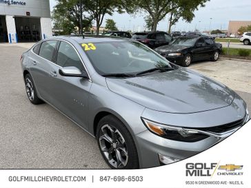 2023 Chevrolet Malibu LT in a Sterling Gray Metallic exterior color and Jet Blackinterior. Glenview Luxury Imports 847-904-1233 glenviewluxuryimports.com 