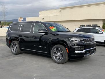 2022 Grand Wagoneer Series I 4x4 in a Diamond Black Crystal Pearl Coat exterior color and Global Blackinterior. Glendora Chrysler Dodge Jeep Ram 909-506-2515 glendorachryslerjeepdodge.com 