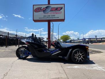 Used 2021 SLINGSHOT R AUTODRIVE, 49ST, STEALTH BLUE 