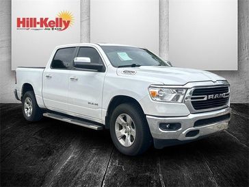 2020 RAM 1500 Big Horn Lone Star in a Bright White Clear Coat exterior color and Blackinterior. Hill-Kelly Dodge (850) 786-2130 hillkellydodge.com 