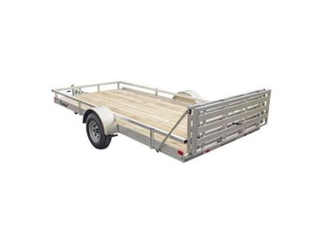 2023 Triton FLAT BED TRAILER  in a Aluminum exterior color. Parkway Cycle (617)-544-3810 parkwaycycle.com 