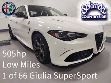 Used 2024 Alfa Romeo Giulia Quadrifoglio Supersport (1 of 66) w/Activ Asst