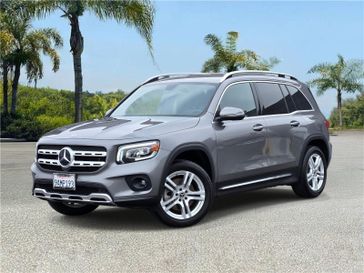 Used 2022 Mercedes-Benz GLB 250 4MATIC SUV in a Mountain Grey Metallic exterior color and Blackinterior. Southbay Chrysler Jeep Dodge Ram (424) 404-5521 pixelmotiondemo.com 
