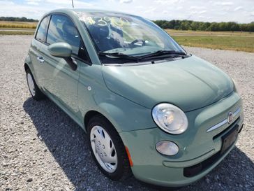 2013 Fiat 500 Pop in a Verde Chiaro (Light Green) exterior color and Black Interiorinterior. Wilmington Auto Center Chrysler Dodge Jeep Ram (937) 556-6430 wilmingtonautocentercdjr.com 