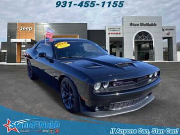 2022 Dodge Challenger R/T Scat Pack in a Pitch Black Clear Coat exterior color and Blackinterior. Stan McNabb Chrysler Dodge Jeep Ram FIAT 931-408-9662 