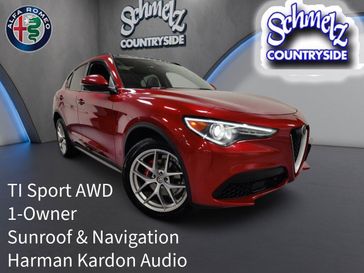 Used 2018 Alfa Romeo Stelvio Ti Sport AWD w/Sunroof/Nav