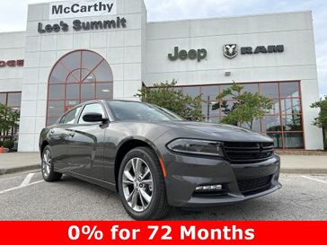 2023 Dodge Charger SXT Awd in a Granite exterior color and Blackinterior. McCarthy Jeep Ram 816-434-0674 mccarthyjeepram.com 