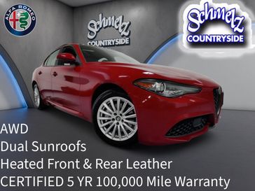 Used 2022 Alfa Romeo Giulia Q4 AWD w/Sunroof