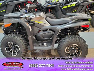 2024 CFMOTO CF600AU-3SA  in a VELOCITY GREY exterior color. Del Amo Motorsports of Los Angeles (562) 262-9181 delamomotorsports.com 