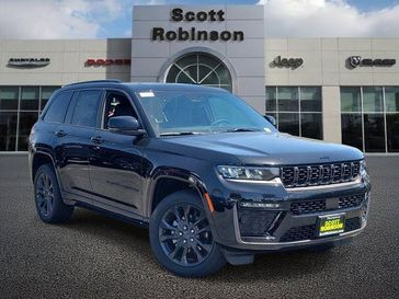 New 2026 Jeep Grand Cherokee Limited in a Black exterior color and Global Blackinterior. Southbay Chrysler Jeep Dodge Ram (424) 404-5521 pixelmotiondemo.com 