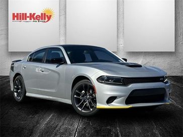 2023 Dodge Charger R/T in a Triple Nickel exterior color and Daytona Logo Nppa/Alcaninterior. Hill-Kelly Dodge (850) 786-2130 hillkellydodge.com 