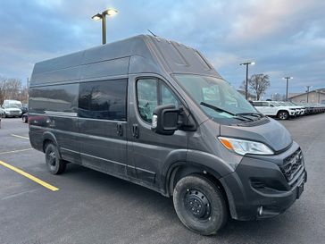 2023 RAM Promaster 3500 Cargo Van Super High Roof 159' Wb Ext in a Granite Crystal Metallic Clear Coat exterior color and Blackinterior. Marina Auto Group (855) 564-8688 marinaautogroup.com 