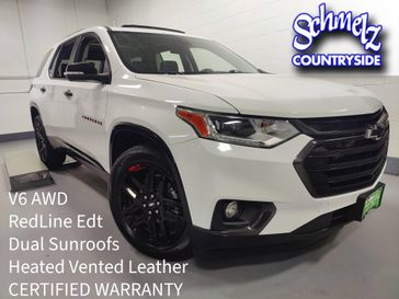 Used 2021 Chevrolet Traverse Premier RedLine AWD w/Sunroof/Nav