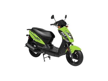 2022 KYMCO Agility in a Apple Green exterior color. New England Powersports 978 338-8990 pixelmotiondemo.com 