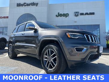 2019 Jeep Grand Cherokee Limited in a Granite Crystal Metallic Clear Coat exterior color and Blackinterior. McCarthy Jeep Ram 816-434-0674 mccarthyjeepram.com 