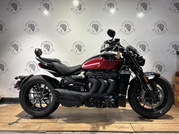 2025 Triumph ROCKET 3 STORM GT  in a CARNIVAL RED/SILVER ICE exterior color. BMW Motorcycles of New Orleans 504-595-6776 pixelmotiondemo.com 