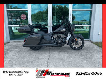 Used 2025 Indian Motorcycle SPRINGFIELD DARK HORSE, BLACK SMOKE, 49S 