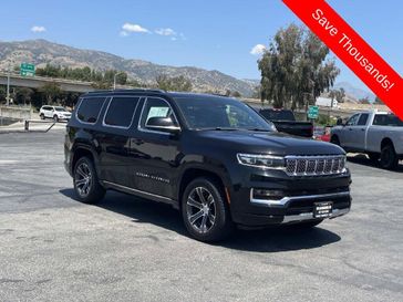 2022 Grand Wagoneer Series I 4x4 in a Diamond Black Crystal Pearl Coat exterior color and Global Blackinterior. Glendora Chrysler Dodge Jeep Ram 909-506-2515 glendorachryslerjeepdodge.com 
