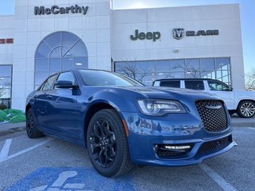 2023 Chrysler 300 Touring L Awd in a Frostbite exterior color and Blackinterior. McCarthy Jeep Ram 816-434-0674 mccarthyjeepram.com 