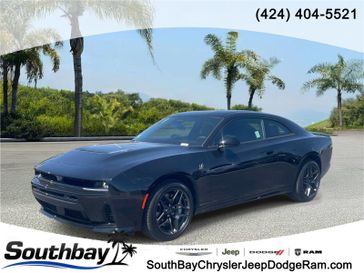 New 2026 Dodge Charger Scat Pack 2-door Awd in a Diamond Black Crystal Pearl Coat exterior color and Blackinterior. Southbay Chrysler Jeep Dodge Ram (424) 404-5521 pixelmotiondemo.com 