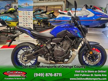 2024 Yamaha MT07RCL  in a TEAM YAMAHA BLUE exterior color. Del Amo Motorsports of Orange County (949) 416-2102 delamomotorsports.com 