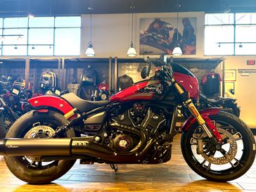 New 2025 Indian Motorcycle 101 SCOUT MRN MTLC WGRFX TEC 49ST Base 