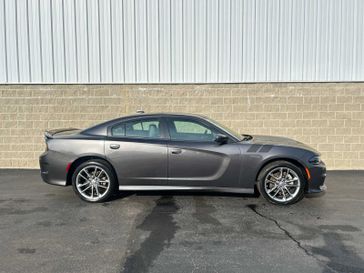 2021 Dodge Charger GT in a Granite Pearl Coat exterior color and Blackinterior. Wilmington Auto Center Chrysler Dodge Jeep Ram (937) 556-6430 wilmingtonautocentercdjr.com 