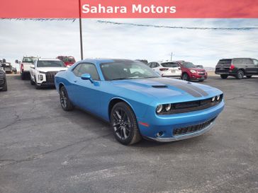 2023 Dodge Challenger SXT Awd in a B5 Blue exterior color and Blackinterior. Sahara Motors Ely LLC 775-251-8145 saharamotorsely.com 